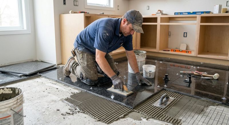 Terrazzo Flooring Installation in Kansas City, KS
