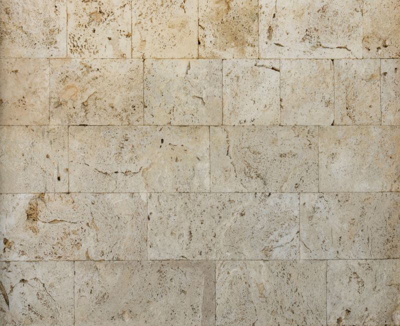 Sealed Travertine Surface